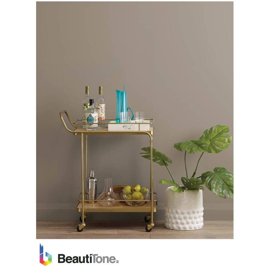 Interior Latex Enamel Eggshell Paint - High Hide White, 3.64 L