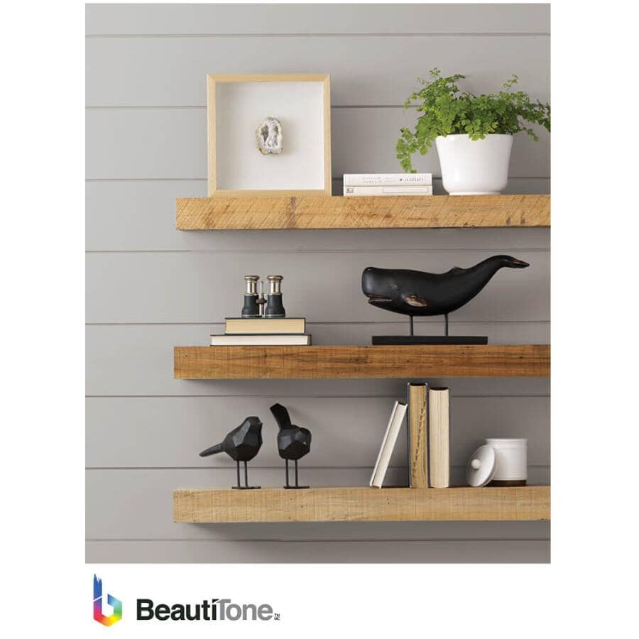 Interior Latex Enamel Eggshell Paint - Clear Base, 3.4 L