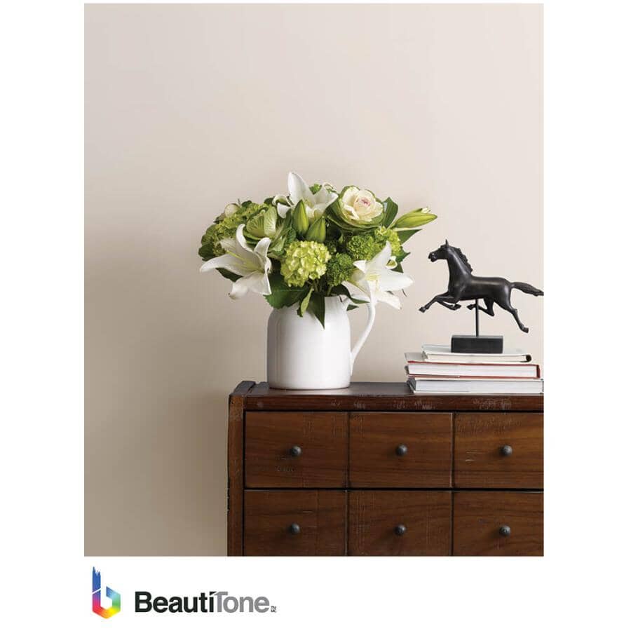 Premium Interior Latex Eggshell Paint & Primer - Medium Base, 3.48 L