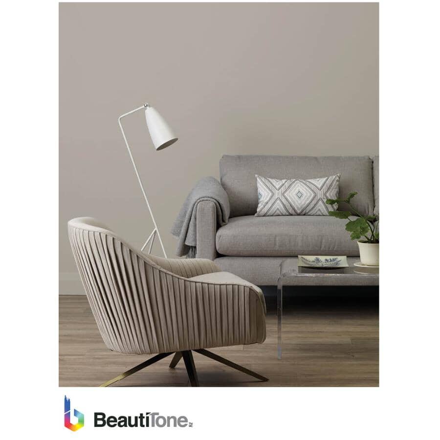 Premium Interior Latex Flat Paint & Primer - High Hide White, 911 ml