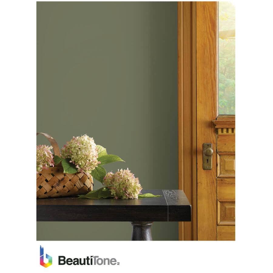 Premium Interior Latex Flat Paint & Primer - High Hide White, 911 ml