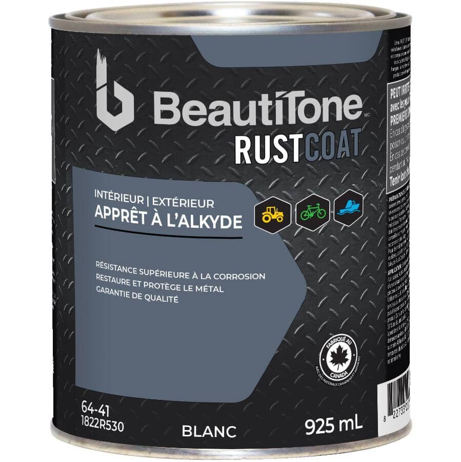 Alkyd Rust Primer - White, 925 ml