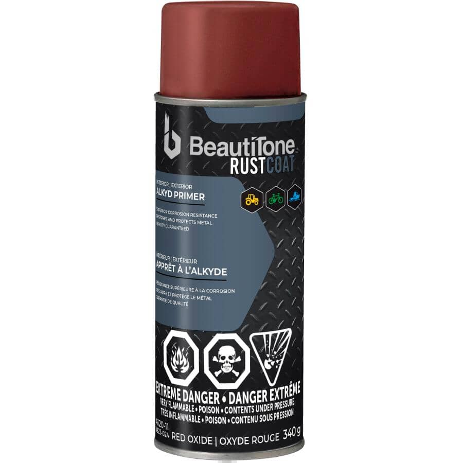 Alkyd Rust Spray Primer - Red Oxide, 340 g