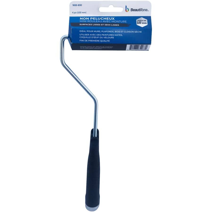 Woven Lint Free Mini Roller - with 11" Cage Frame, 100 mm x 10 mm