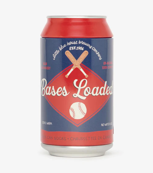 Bases Loaded Beer Can Socks