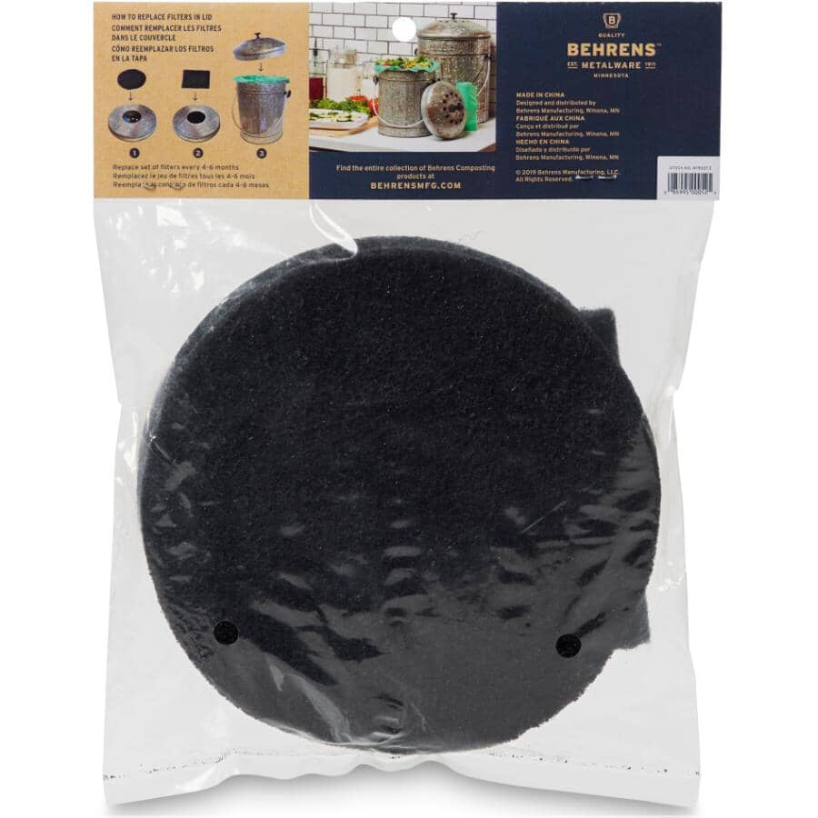 Filter for Galvanized Steel Composter - 4 Pack