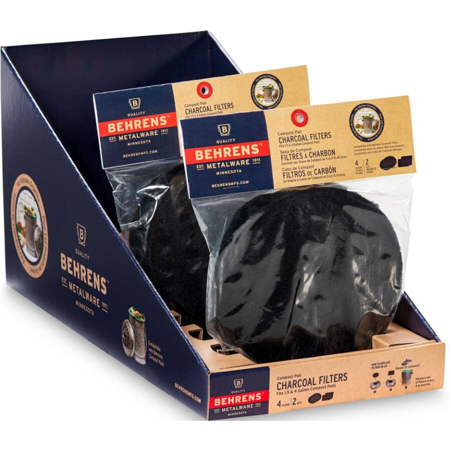 Filter for Galvanized Steel Composter - 4 Pack