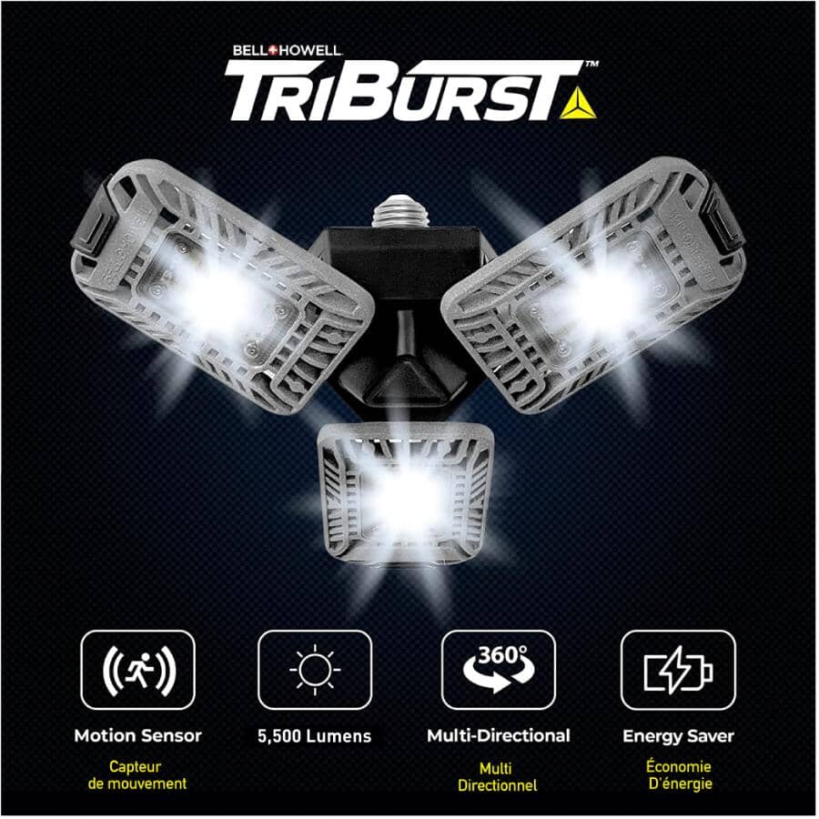 Active Deluxe TriBurst Multi-Directional LED Light - 5500 Lumens