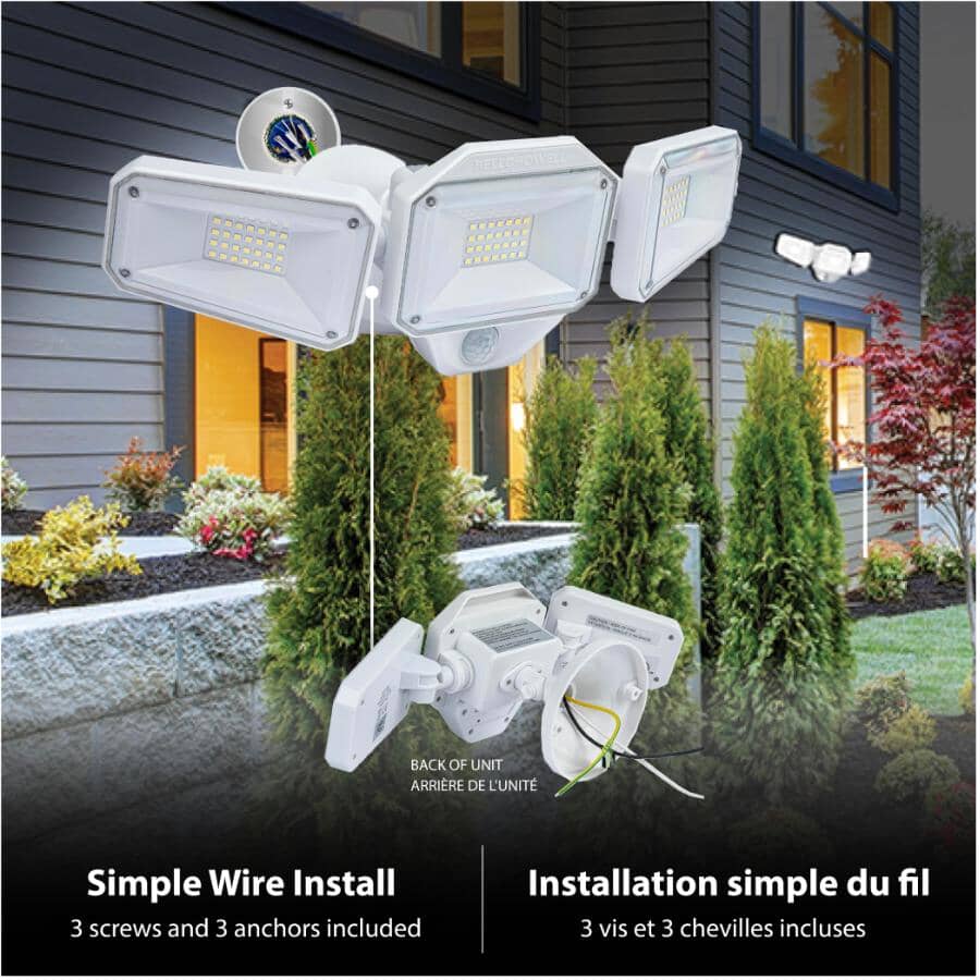 Bionic Floodlight Wired Motion Sensor Security Light