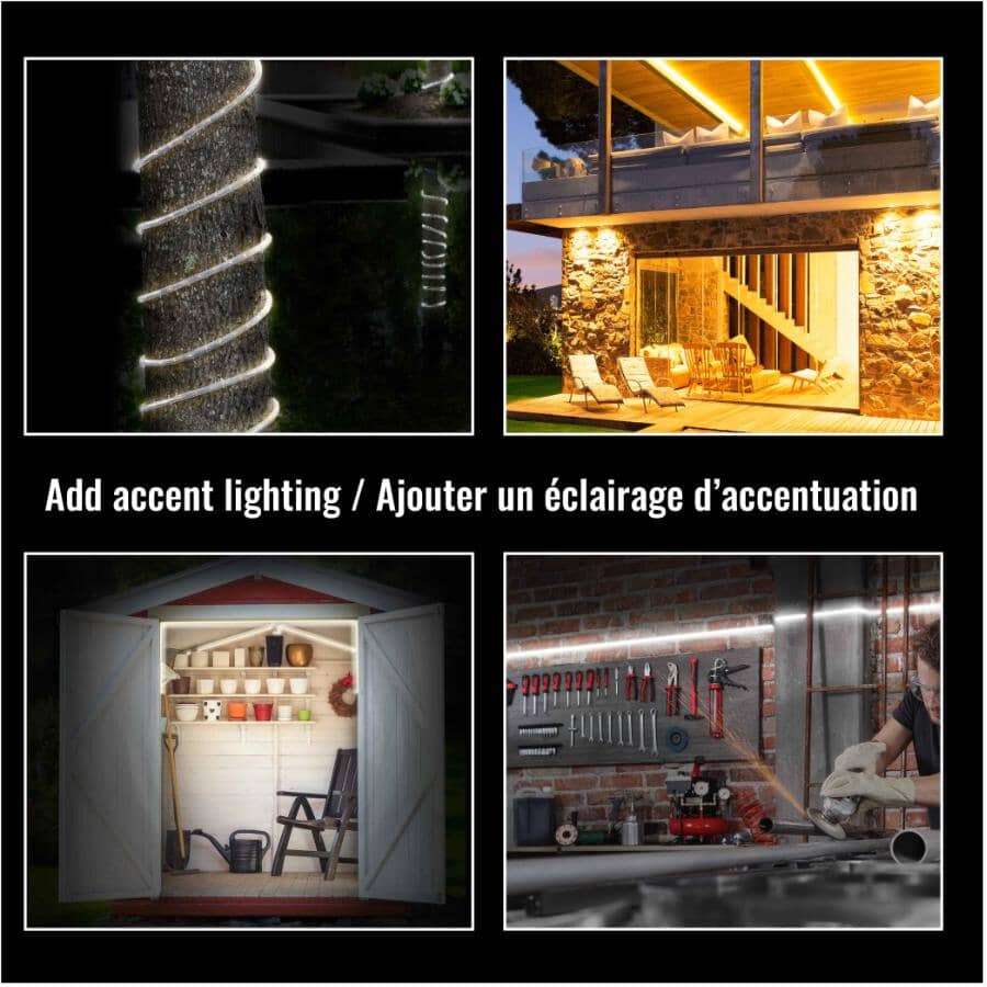 Bionic LED Colour Changing Rope Lights - 50'