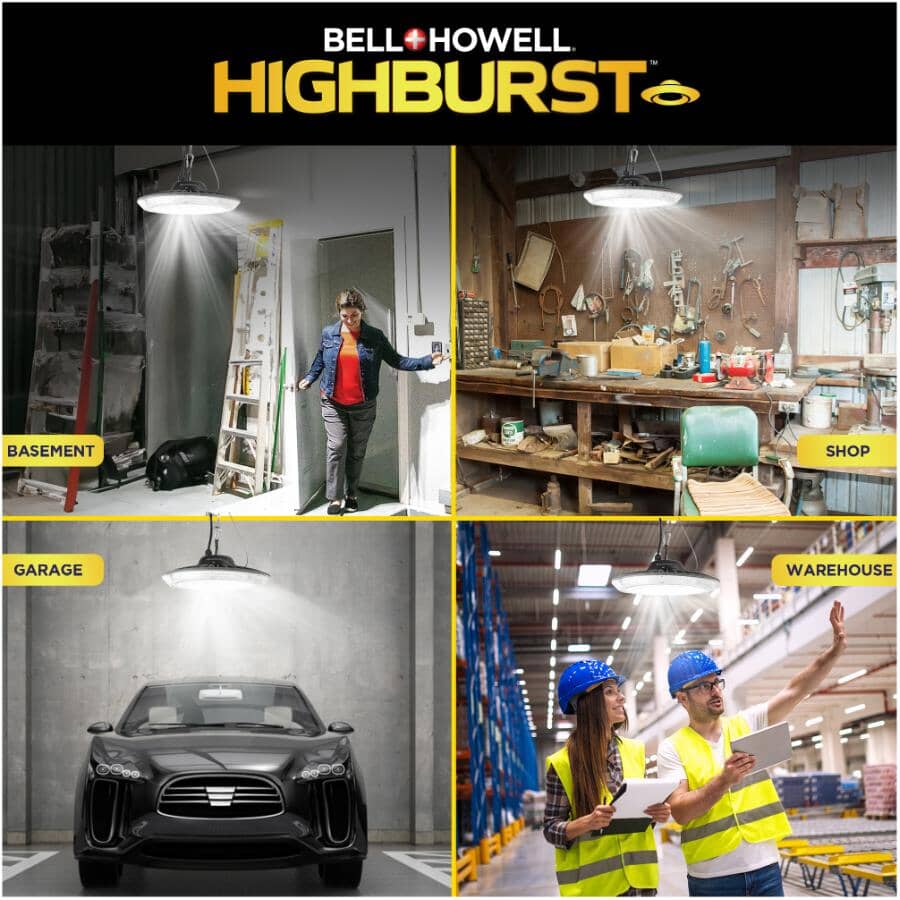Highburst Pro High Bay Shop Light - 100W, 10000 Lumens