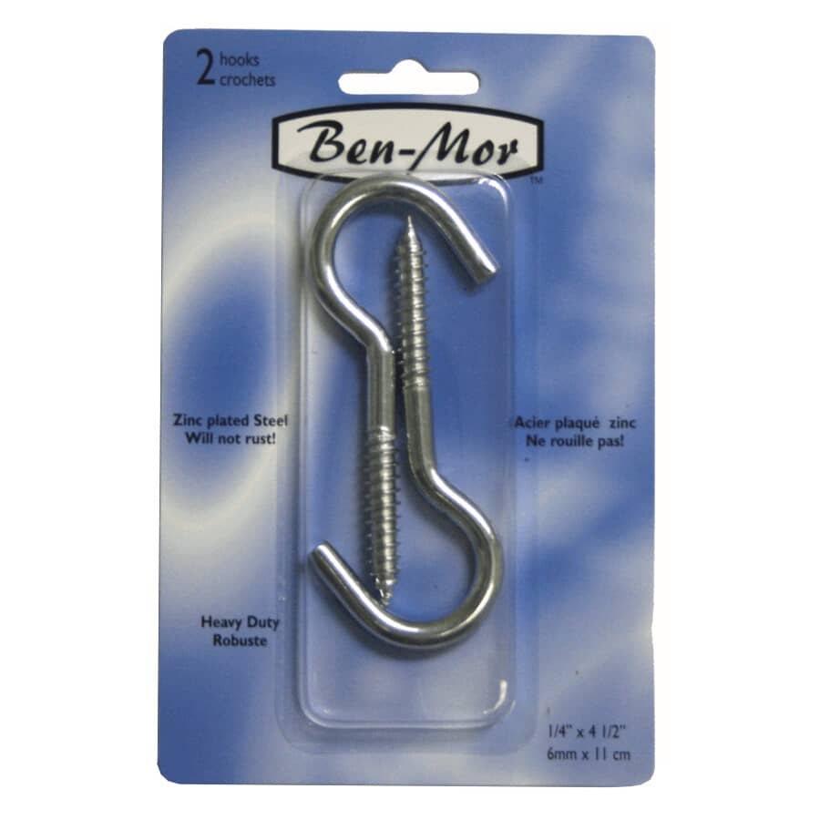 Clothesline Divider Hooks - 2 Pack