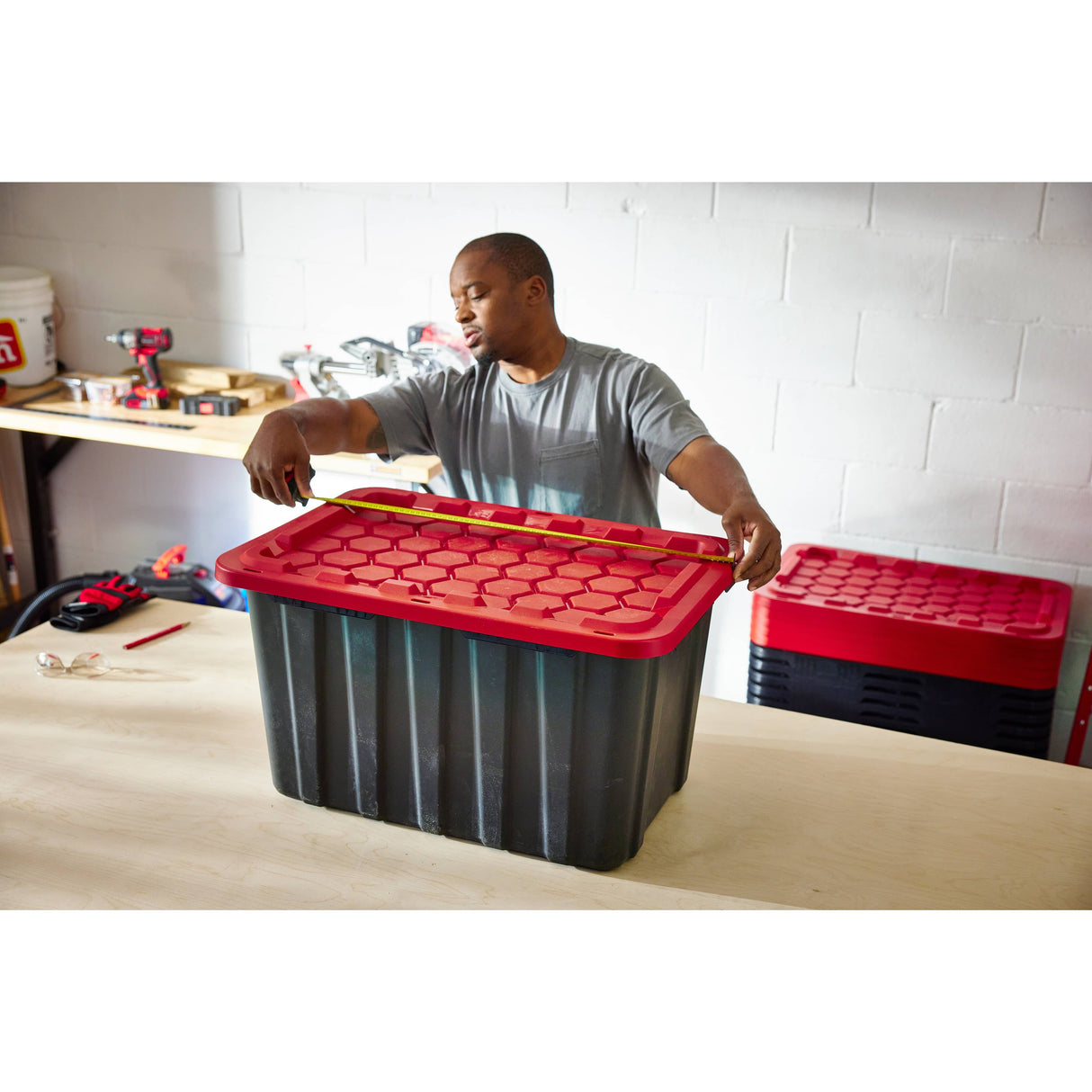 1-1/4" x 25' Double Sided Wide Blade Tape Measure