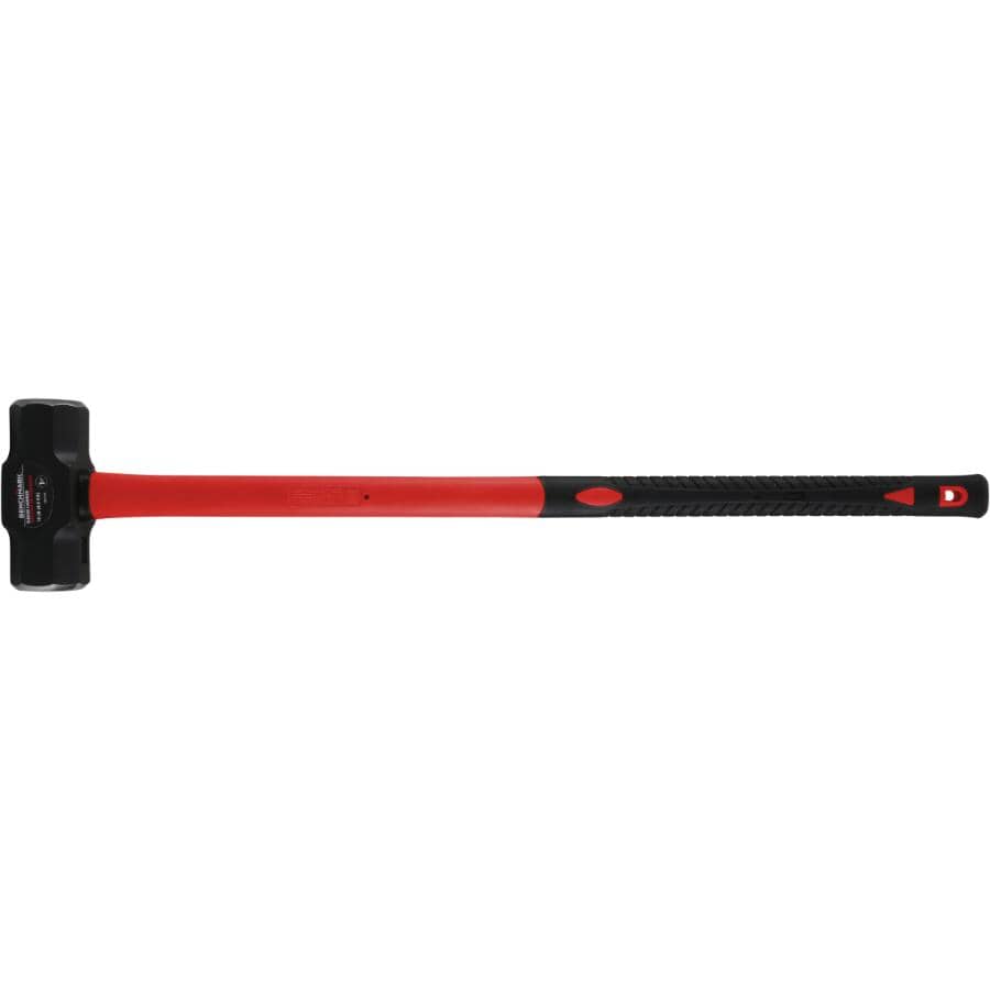 10 lb Double Face Sledge Hammer - with Fiberglass Handle