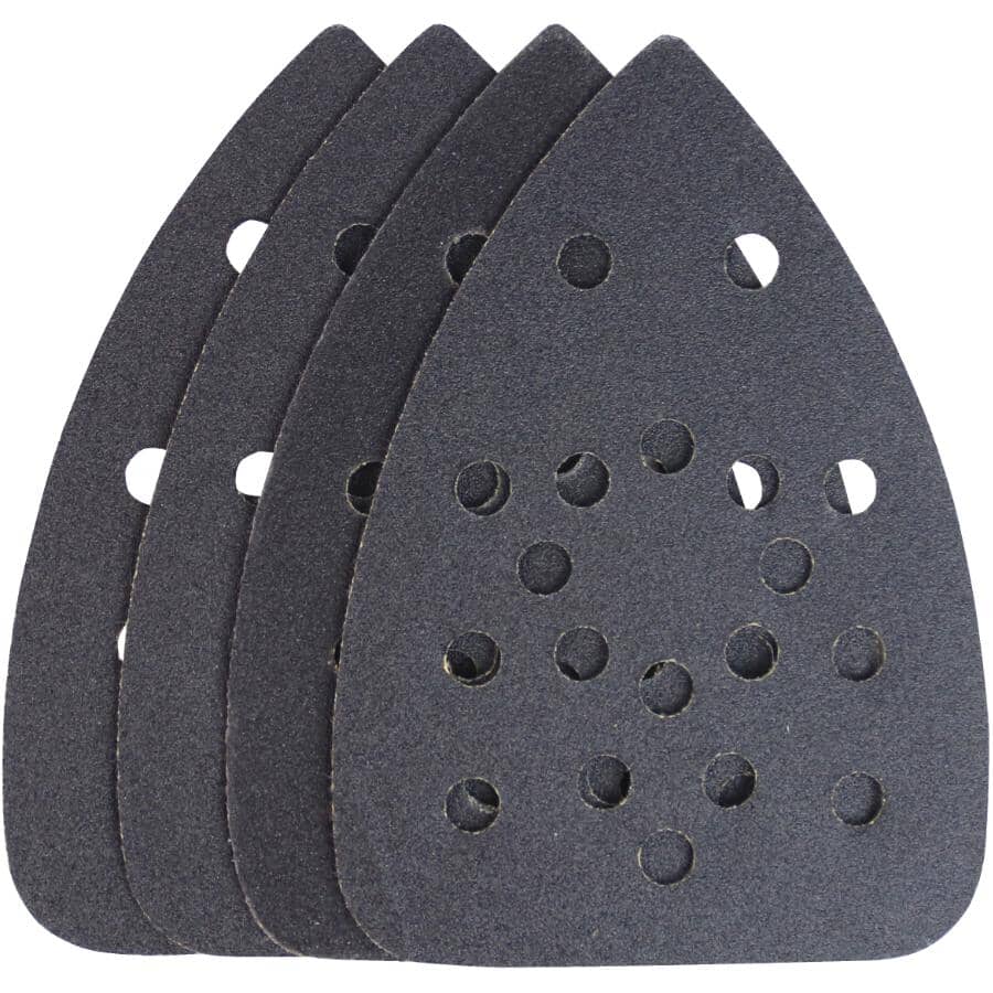 120 Grit Finish and Detail Zirconium Sandpaper - 4 Pack