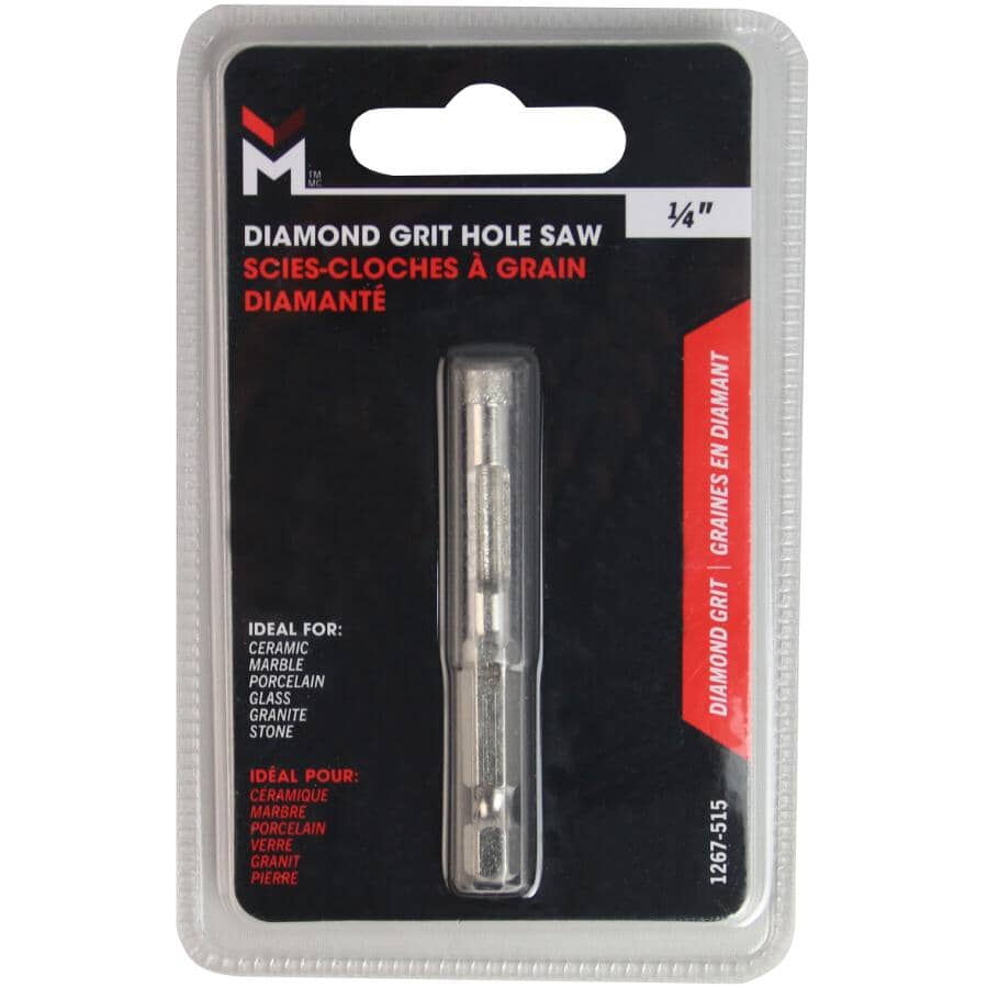 1/4" Quick Connect Diamond Hole Saw