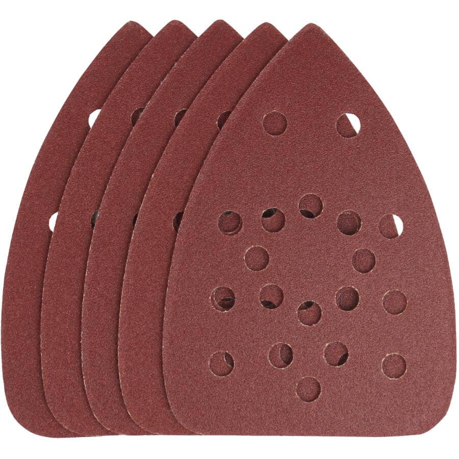 150 Grit Finish and Detail Sandpaper - Aluminum Oxide, 5 Pack