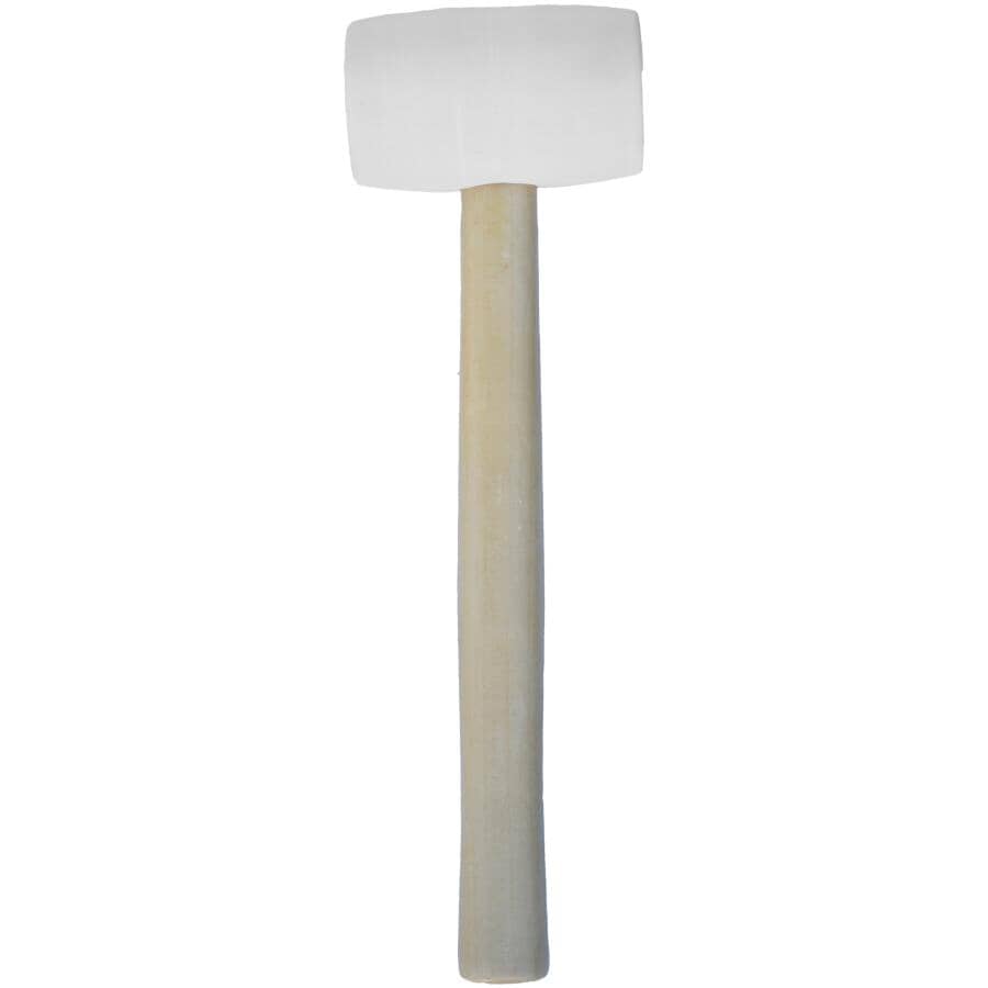 16 oz White Rubber Mallet
