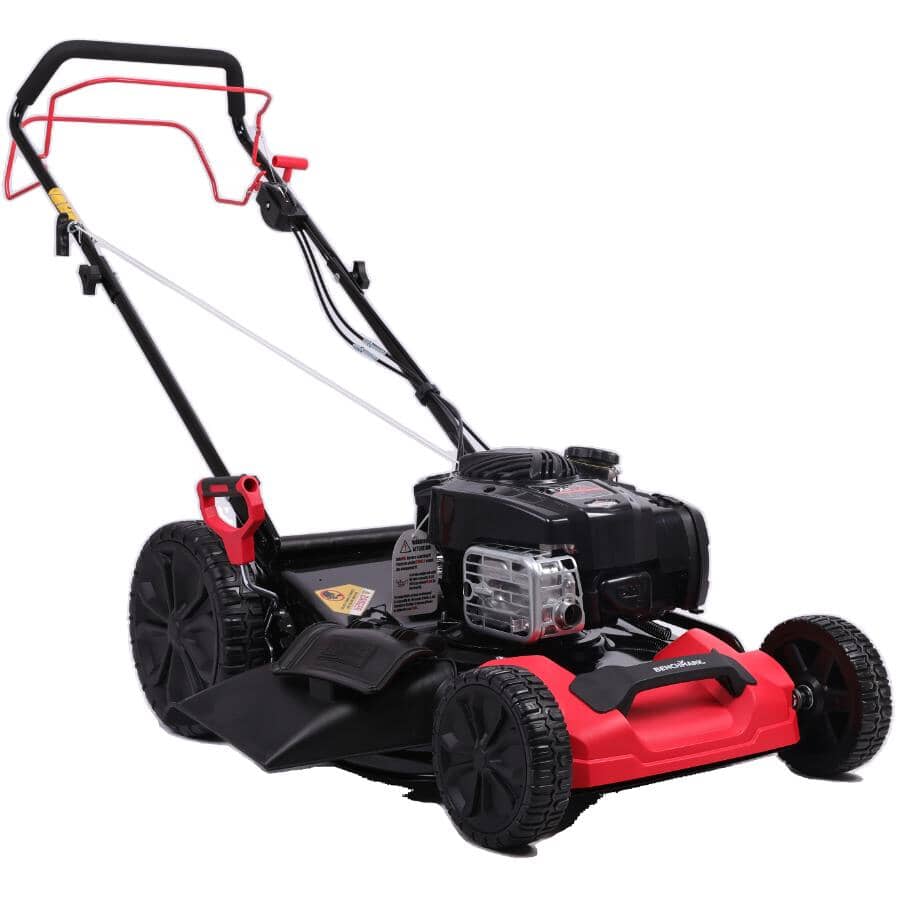 163cc Self-Propelled Gas Lawn Mower - with Adjustable Speed, 22"
