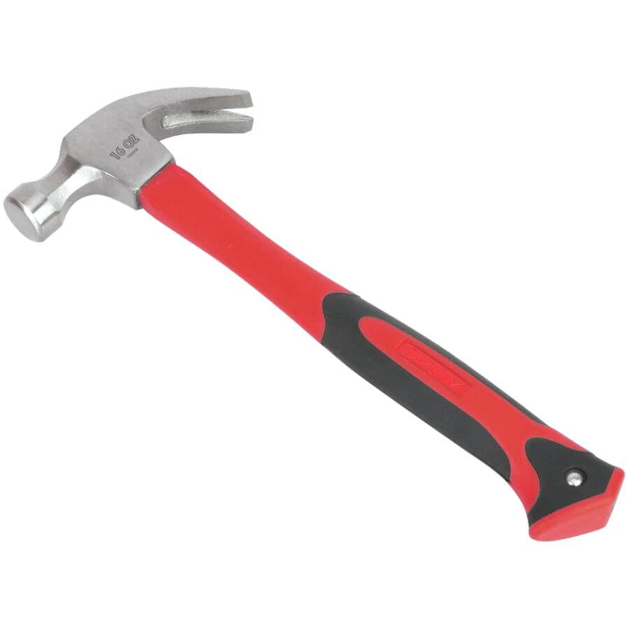 16oz Fiberglass Claw Hammer