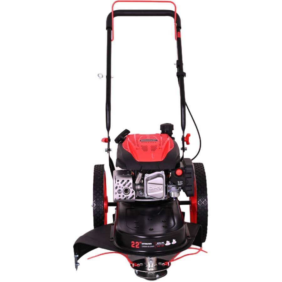 170cc Walk Behind Gas Lawn Trimmer - 22"