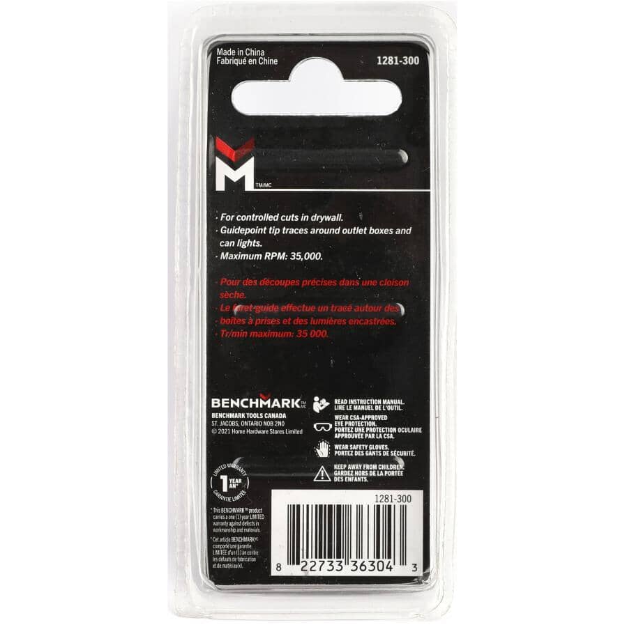 1/8" Drywall Guidepoint Bit Set - 16 Piece