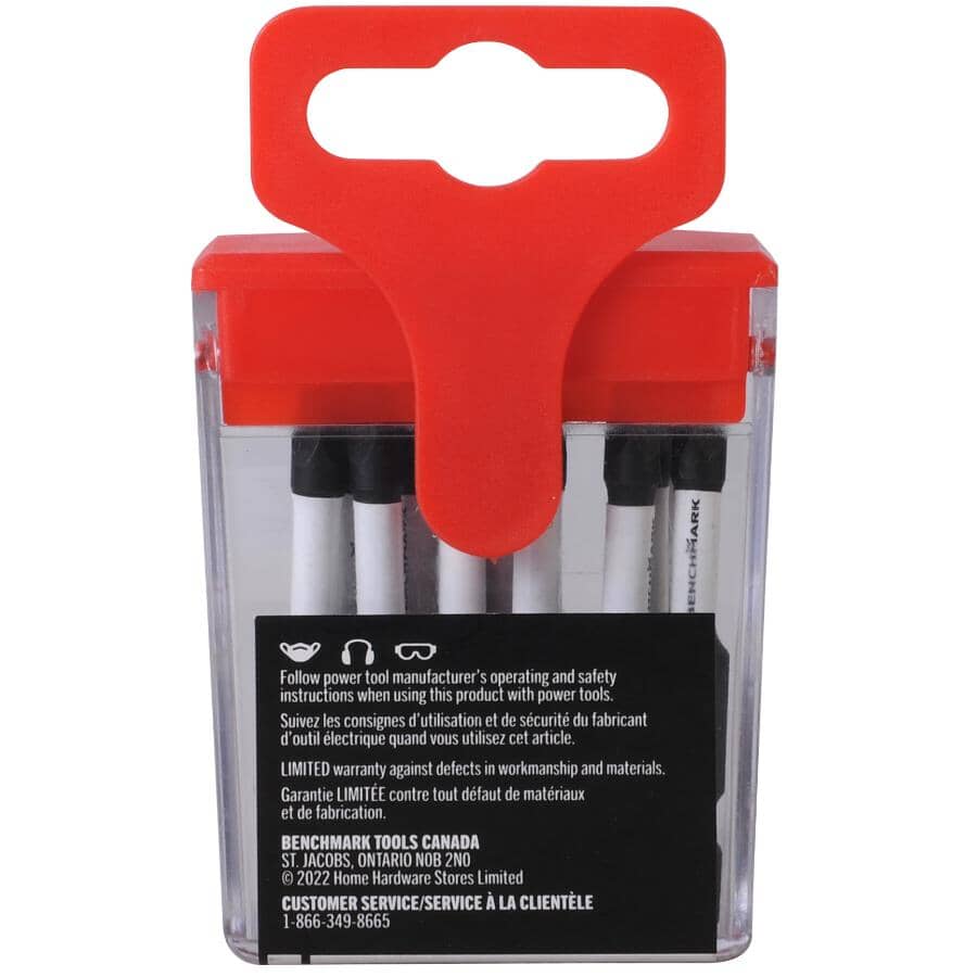 2" #2 Square Power Bits - 15 Pack