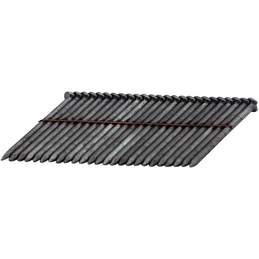 2-3/8" 0.113 Gauge HDG Strip Framing Nails - 28 Degree, 2000 Pack