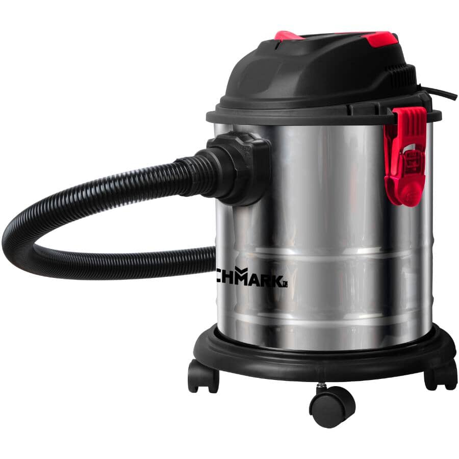 20 L Wet Dry Vacuum - Stainless Steel