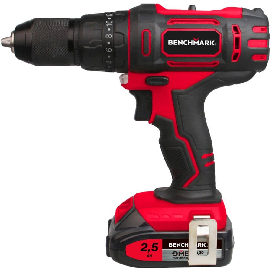 20V Max 1/2" Cordless Drill Driver Kit - with Battery & Charger