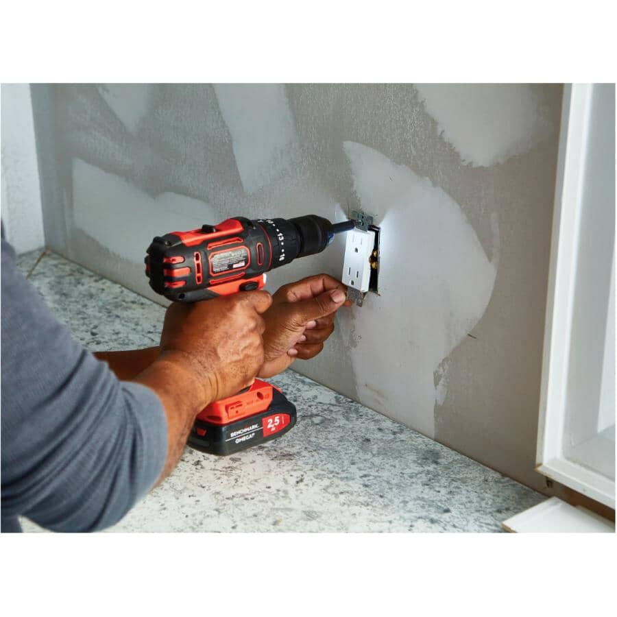 20V Max 1/2" Cordless Drill Driver Kit - with Battery & Charger