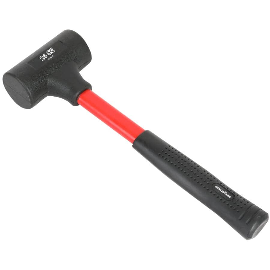 24 oz Rubber Dead Blow Hammer