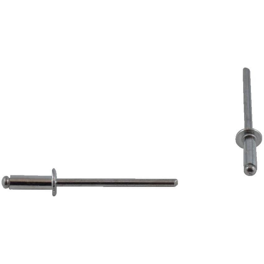 25 Pack 1/8" Medium Aluminum Rivets