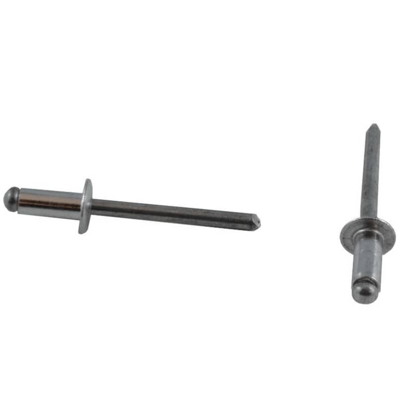 25 Pack 3/16" Medium Aluminum Rivets