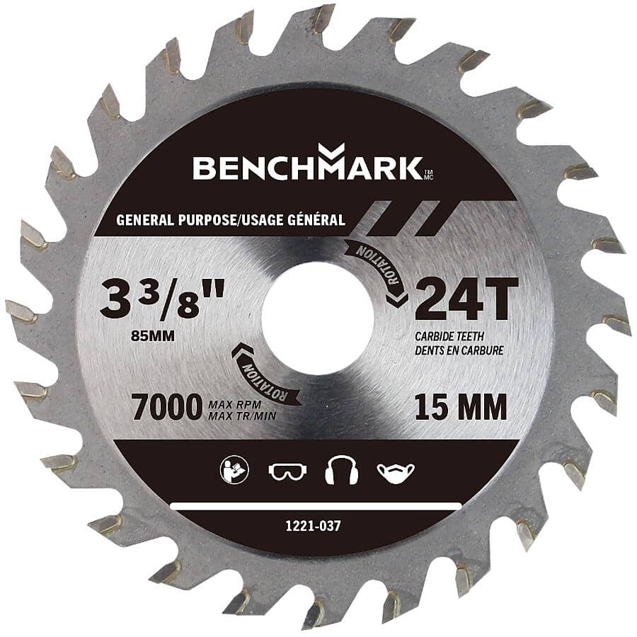 3-3/8" Circular Saw Blade Set - 3 Pack