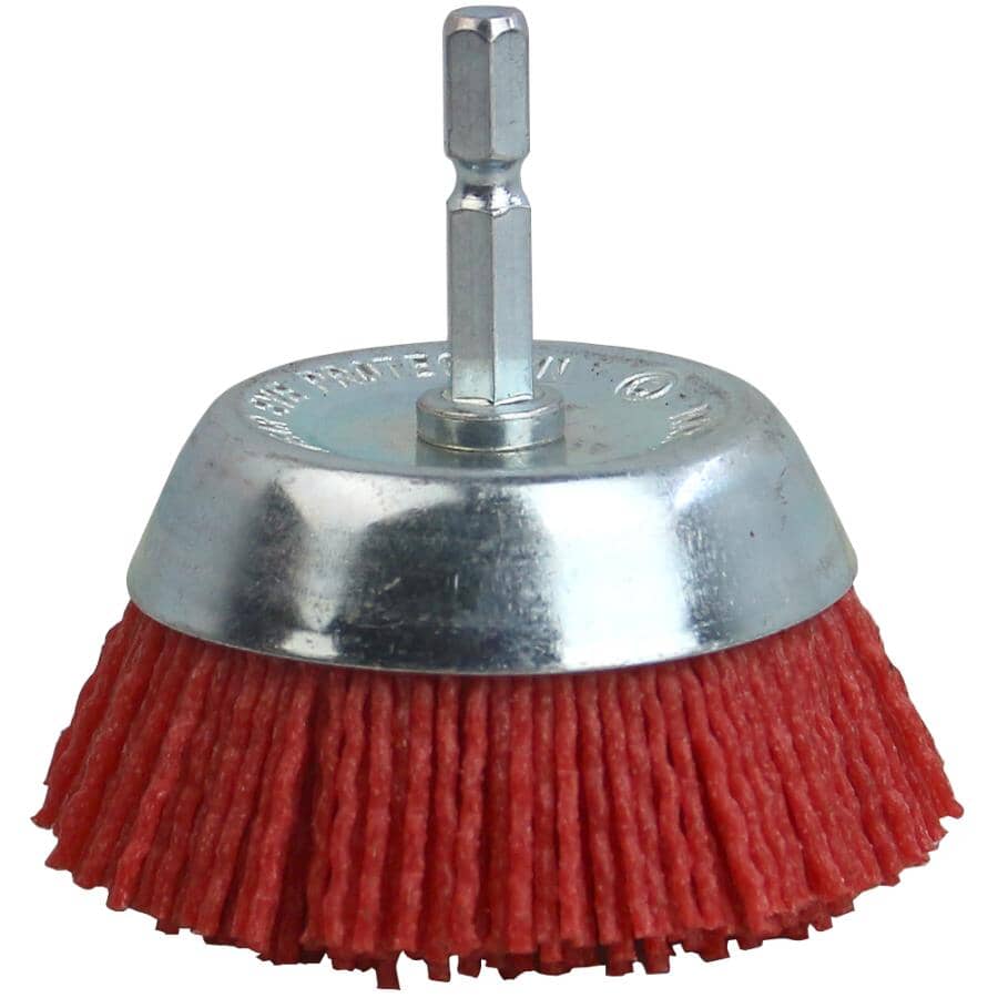 3" Coarse Hybrid Cup Brush
