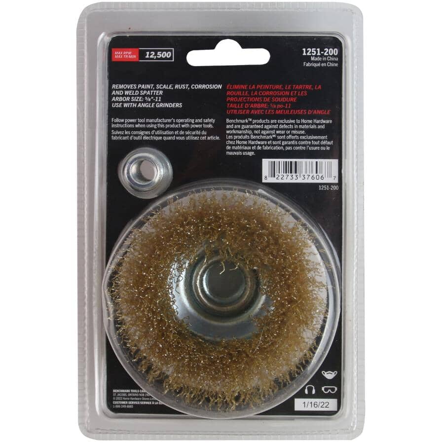 3" Crimped Wire Cup Brush