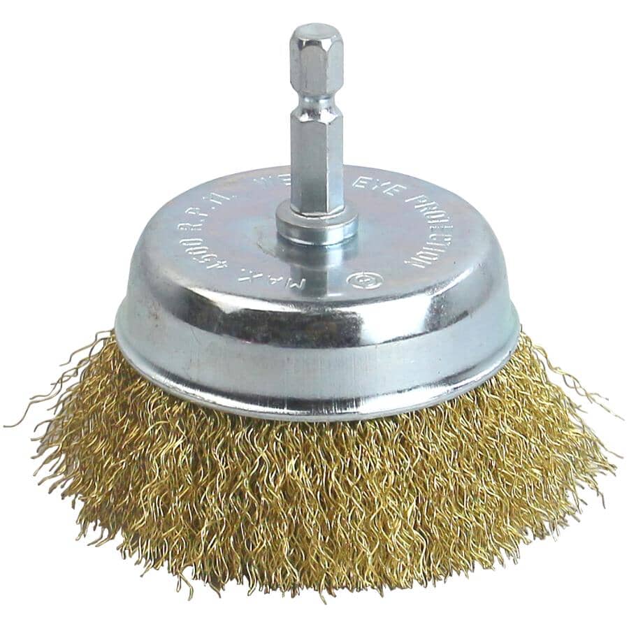 3" Fine Wire Cup Brush