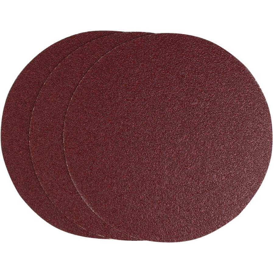 3 Pack 6" 60 Grit Pressure Sensitive Adhesive Sanding Discs