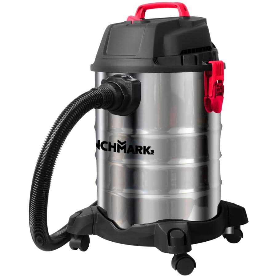 30 L Wet Dry Vacuum - Stainless Steel