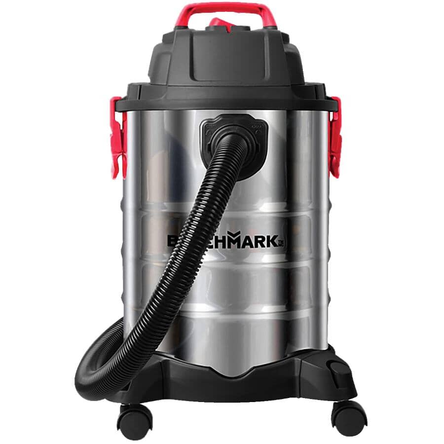 30 L Wet Dry Vacuum - Stainless Steel