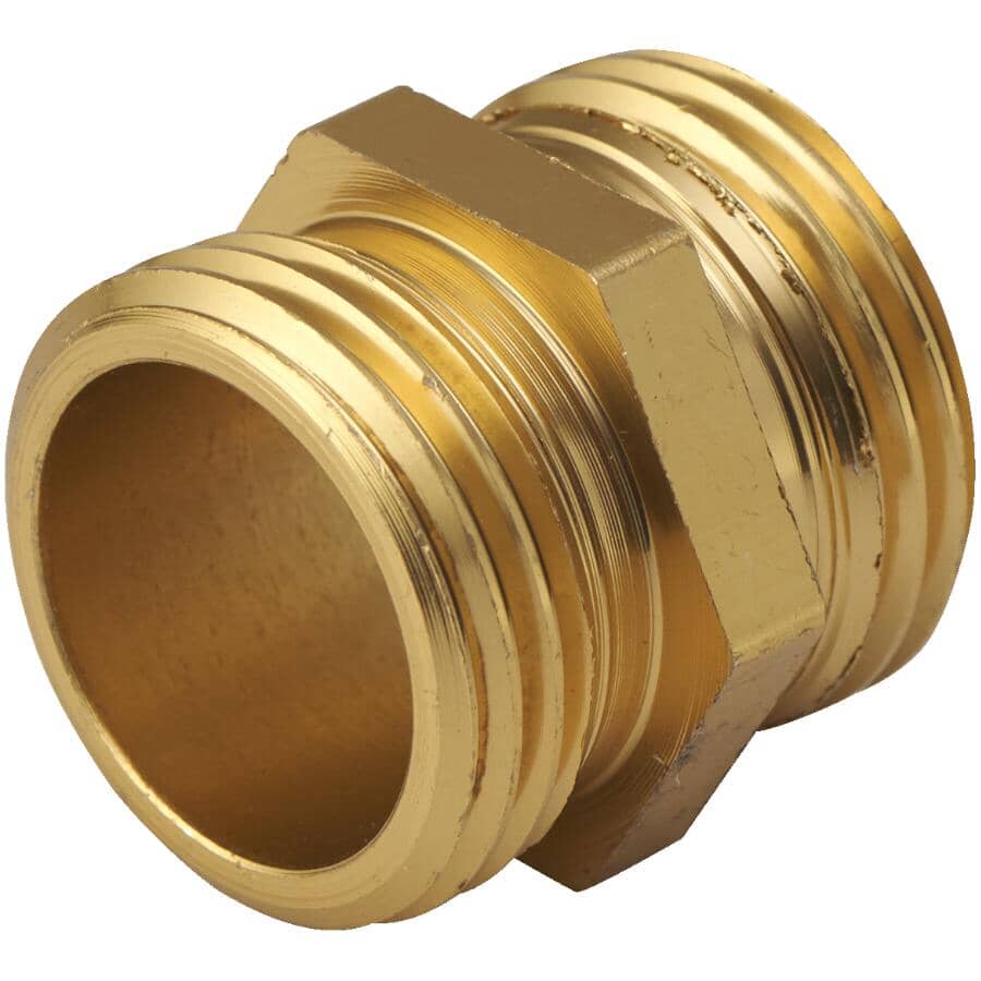 3/4" Hose Male x 3/4" Male Aluminum Hose Connector