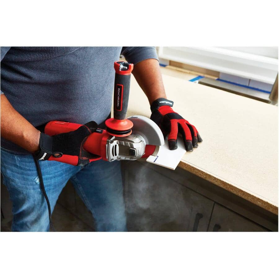 4-1/2" Corded Angle Grinder - 10 Amp