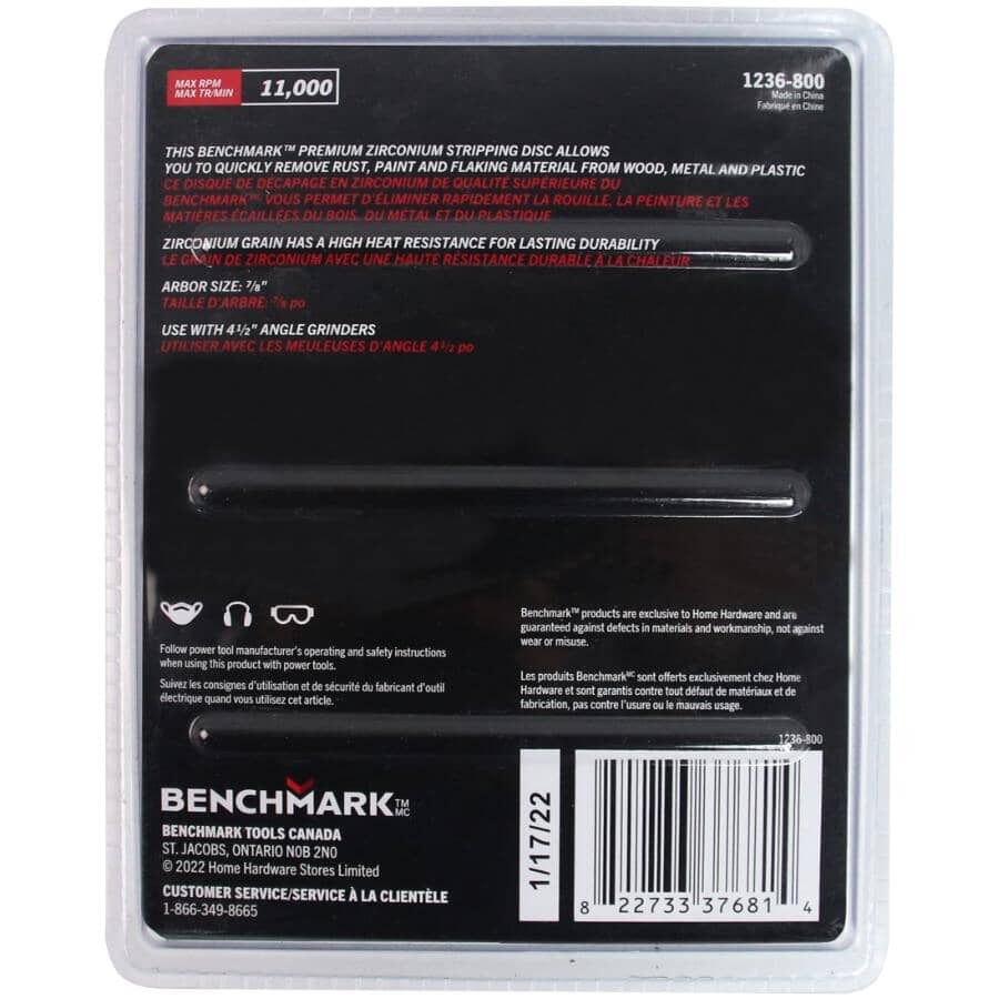 4-1/2" Rust / Paint Stripping Wheel - 2 Pack