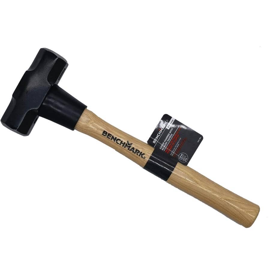 4 lb Double Face Sledge Hammer - with Hickory Handle