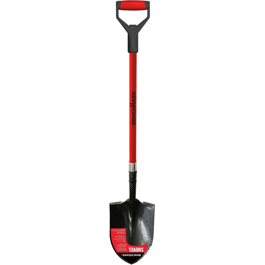 45" Round Point D-Handle Shovel
