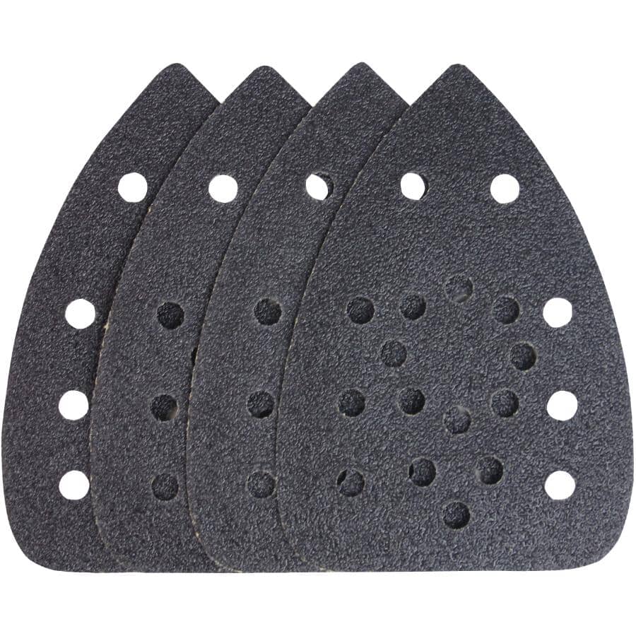 50 Grit Finish and Detail Zirconium Sandpaper - 4 Pack