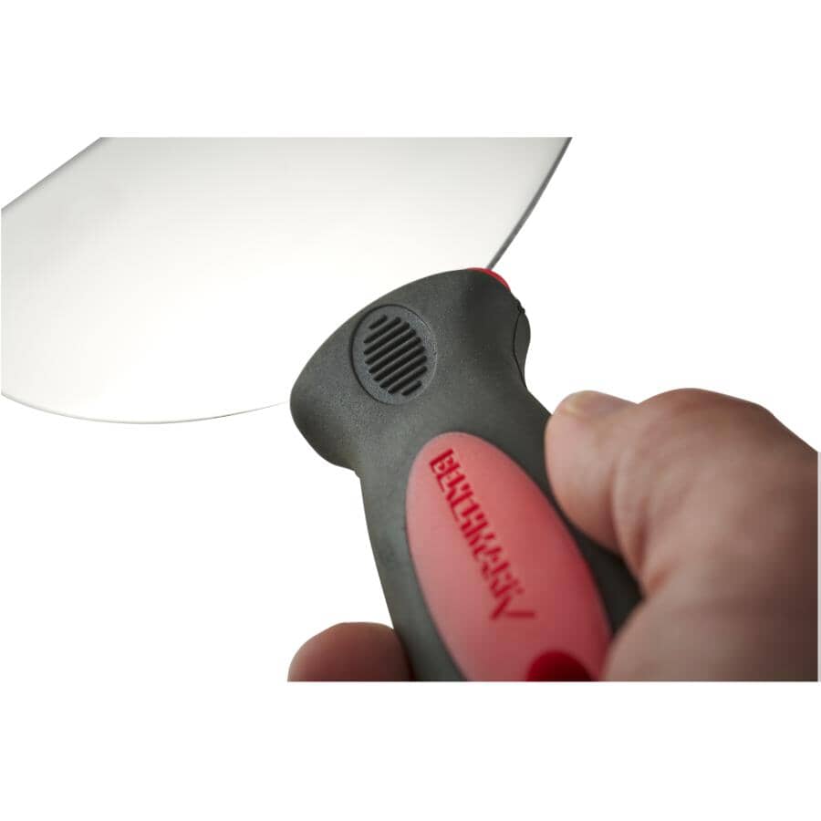6" Flexible Wall Scraper - with Ergonomic Grip Handle
