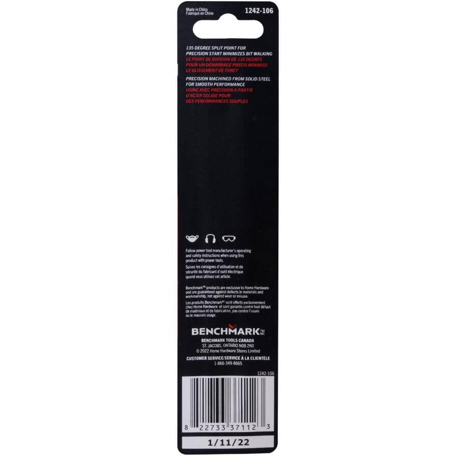 7/16" High Speed Steel Drill Bit - Silver