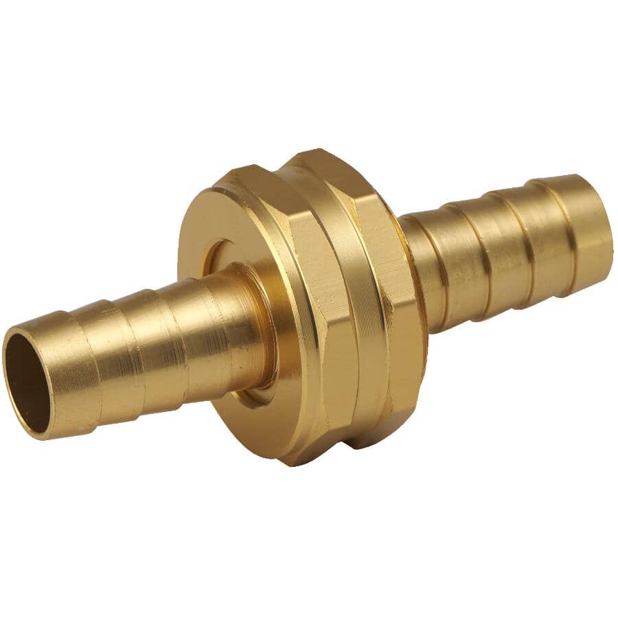 7/16" x 3/4" x 7/16" Aluminum Hose Coupling